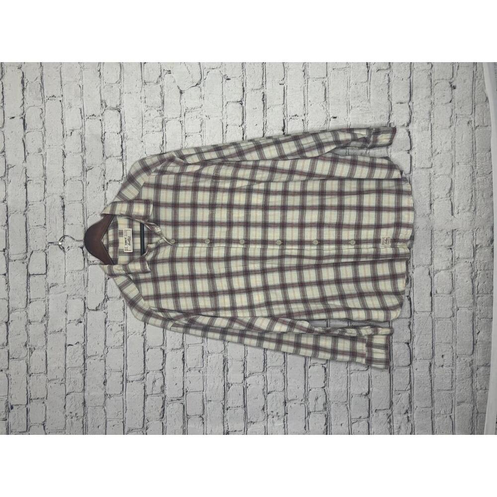 Men's Levi's Classic Fit Plaid Casual‎ Shirt XXL